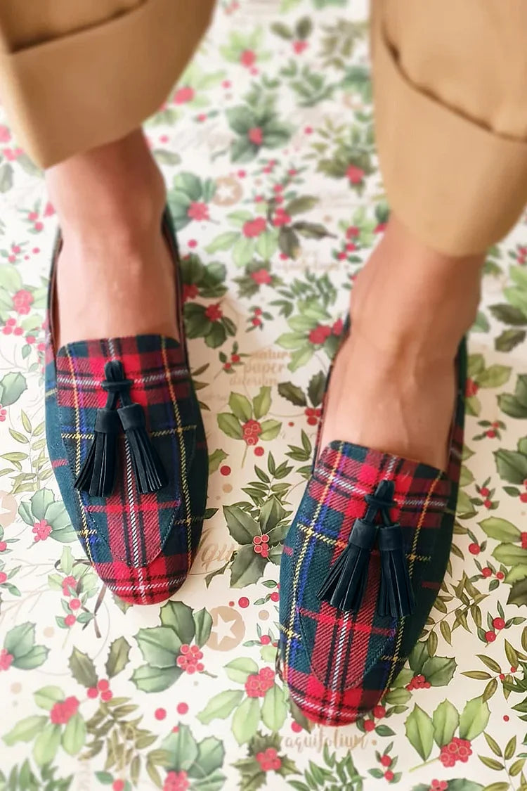 Loafer Scottish Chic avec Franges
