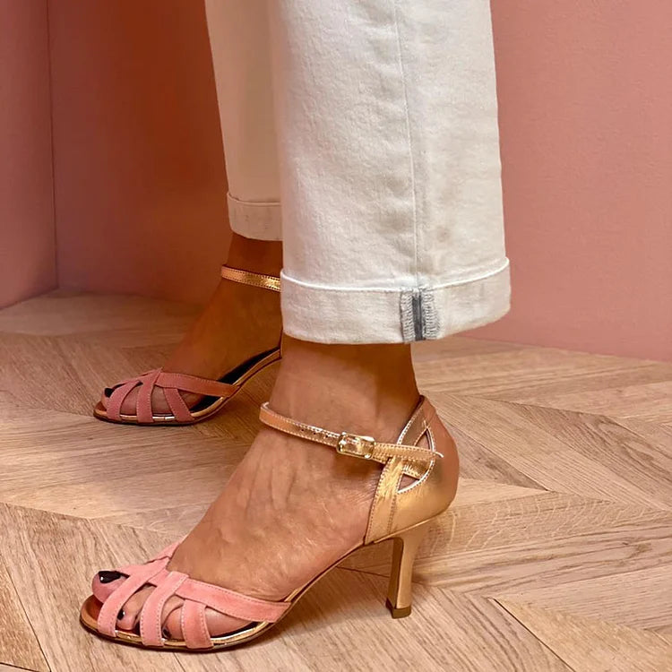 Sandales à Talons avec Brides