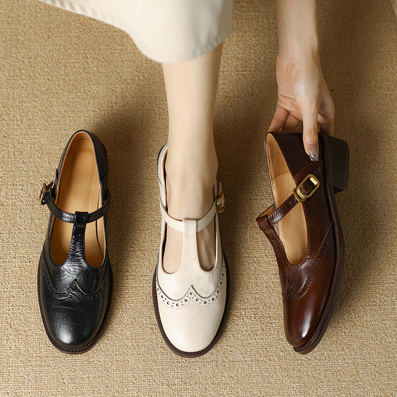 Chaussure Classique pour Femme avec Bride