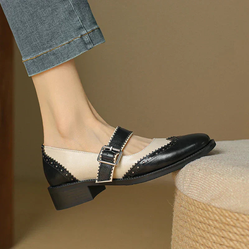 Mary Janes en Cuir