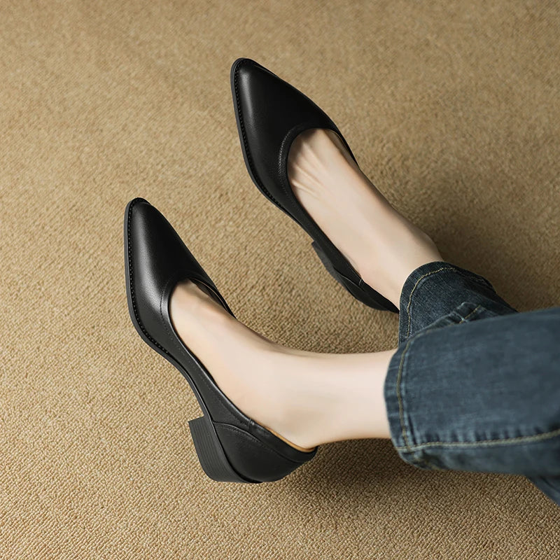 Chaussures avec Talon Mi-Haut