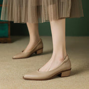 Chaussures avec Talon Mi-Haut