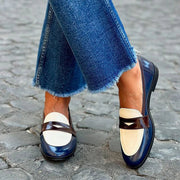 Loafer Élégant Bicolore