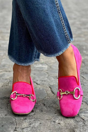 Loafer Néon avec Détail Métallique