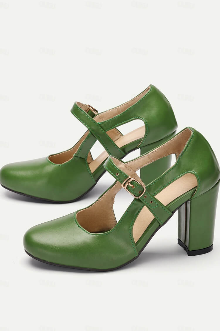 Talons Confort avec Détail Bride T