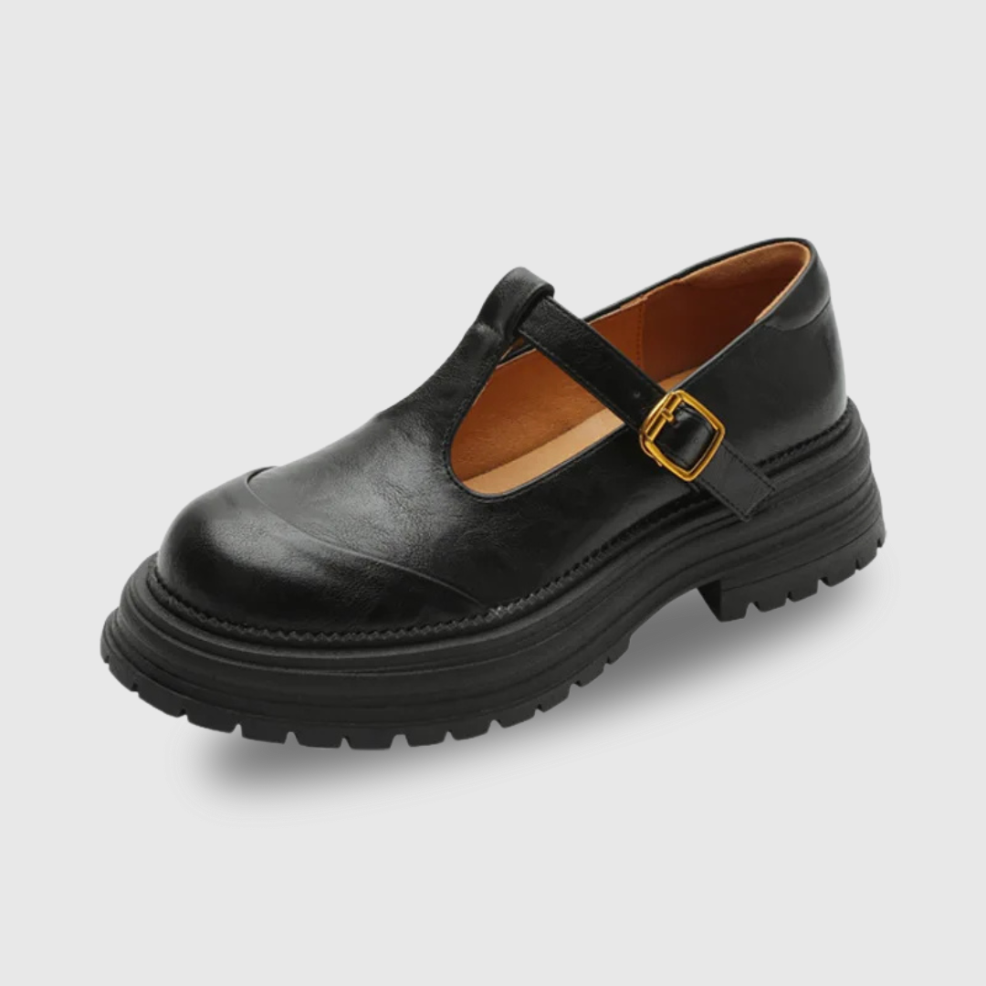 Chaussures T-Bar au Charme Vintage