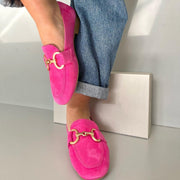 Loafers Chic avec Détail Doré