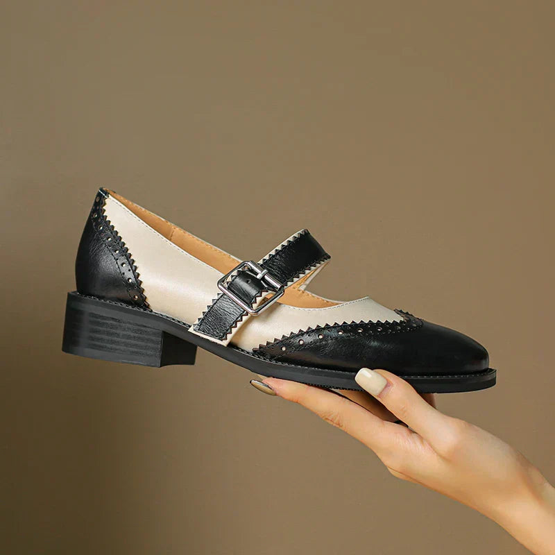 Mary Janes en Cuir