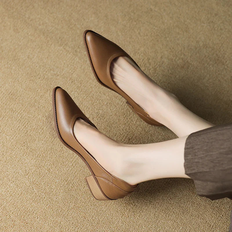 Chaussures avec Talon Mi-Haut