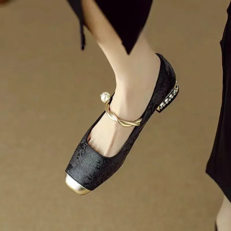 Chaussures Classiques avec Bride et Allure Élégante