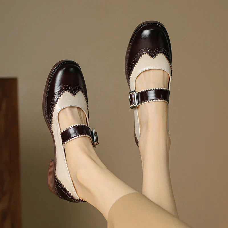 Mary Janes en Cuir