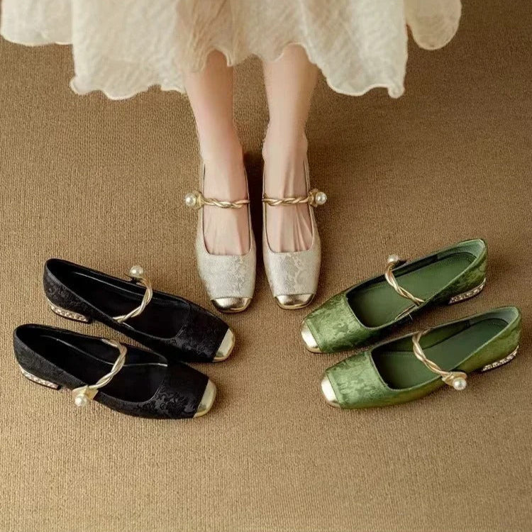 Chaussures Classiques avec Bride et Allure Élégante