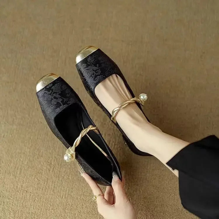 Chaussures Classiques avec Bride et Allure Élégante