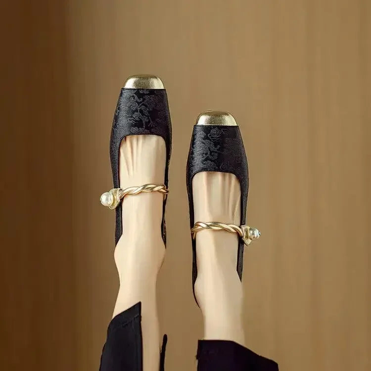 Chaussures Classiques avec Bride et Allure Élégante