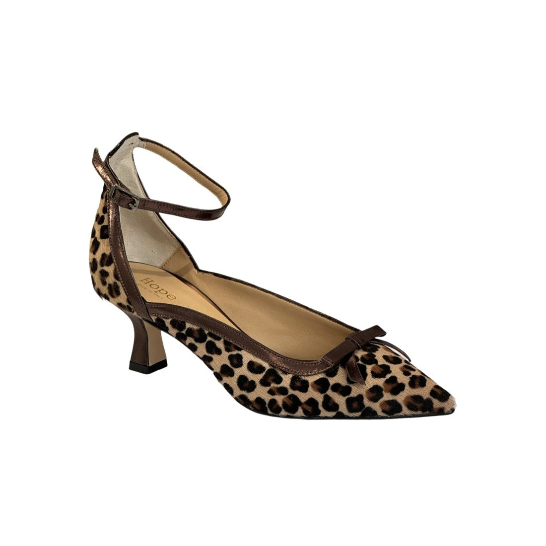 Escarpins Slingback à Imprimé Animal