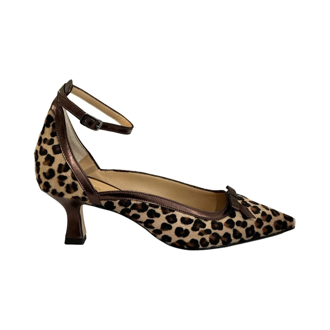 Escarpins Slingback à Imprimé Animal